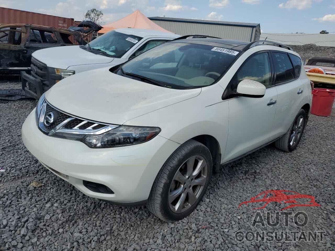 NISSAN MURANO 2014 - JN8AZ1MU7EW411501