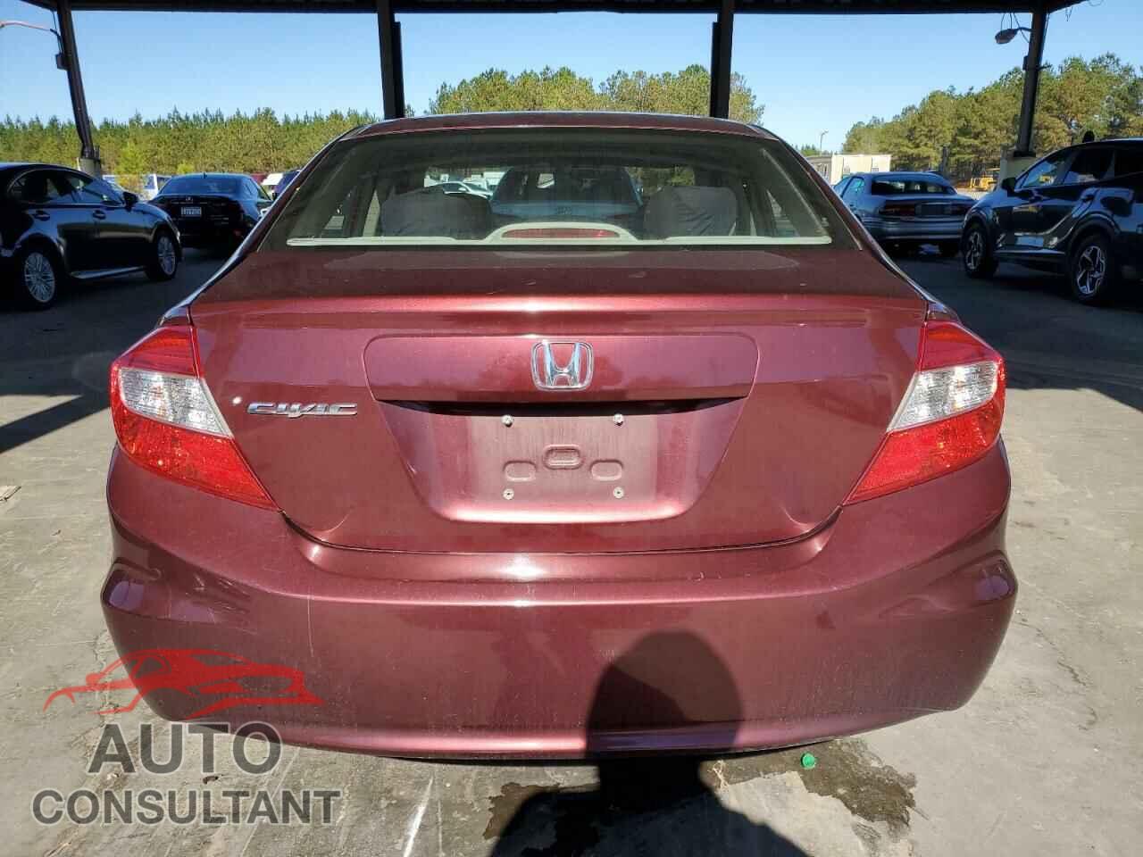 HONDA CIVIC 2012 - 19XFB2F82CE343871