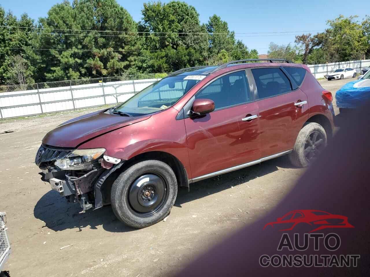 NISSAN MURANO 2009 - JN8AZ18U69W000302