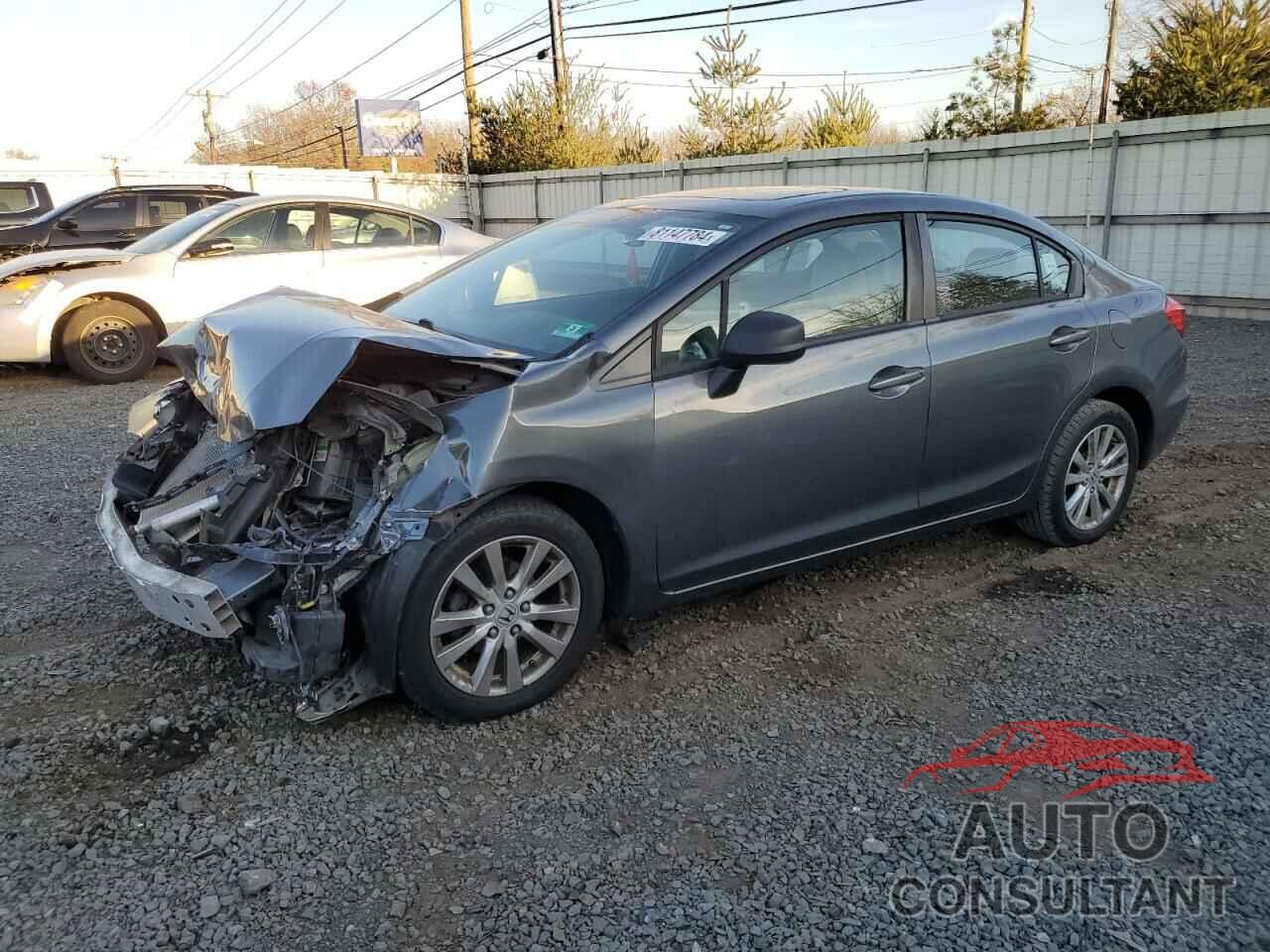HONDA CIVIC 2012 - 19XFB2F81CE318380