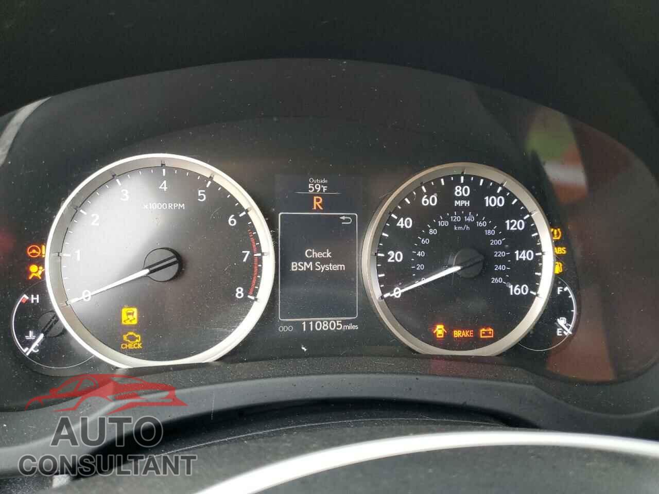 LEXUS IS 2016 - JTHCM1D2XG5014454