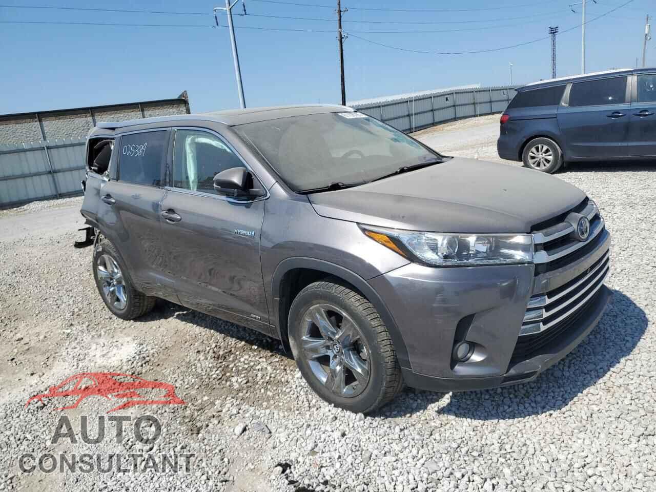 TOYOTA HIGHLANDER 2017 - 5TDDGRFH3HS025384