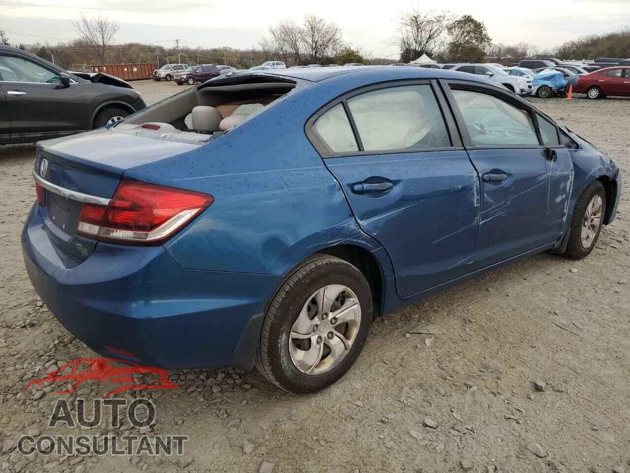 HONDA CIVIC 2013 - 2HGFB2F51DH512842