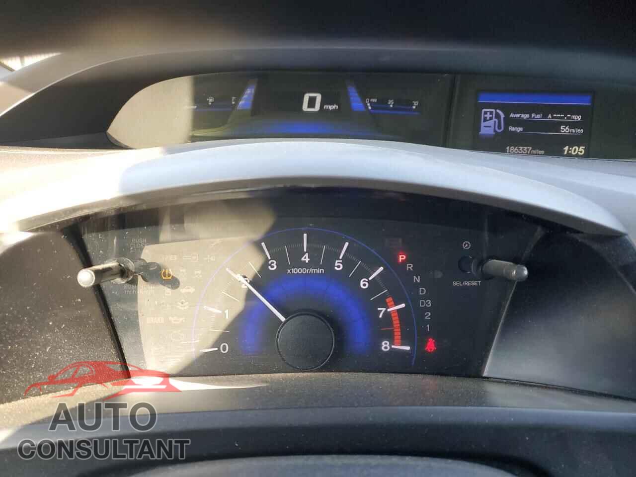 HONDA CIVIC 2012 - 19XFB2F57CE369890