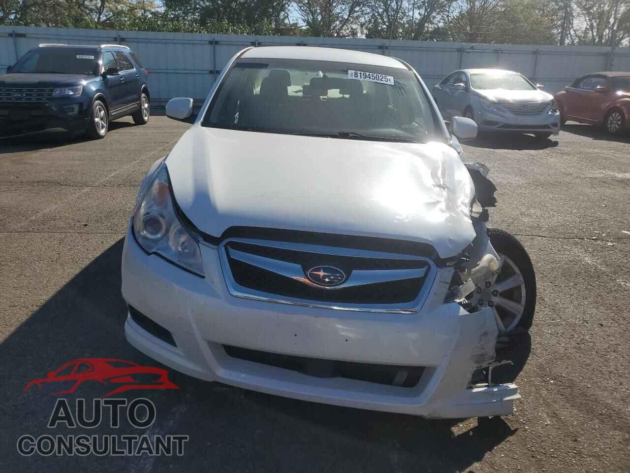 SUBARU LEGACY 2012 - 4S3BMCC68C3005092