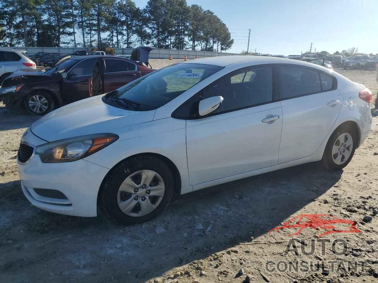 KIA FORTE 2016 - KNAFX4A64G5497211