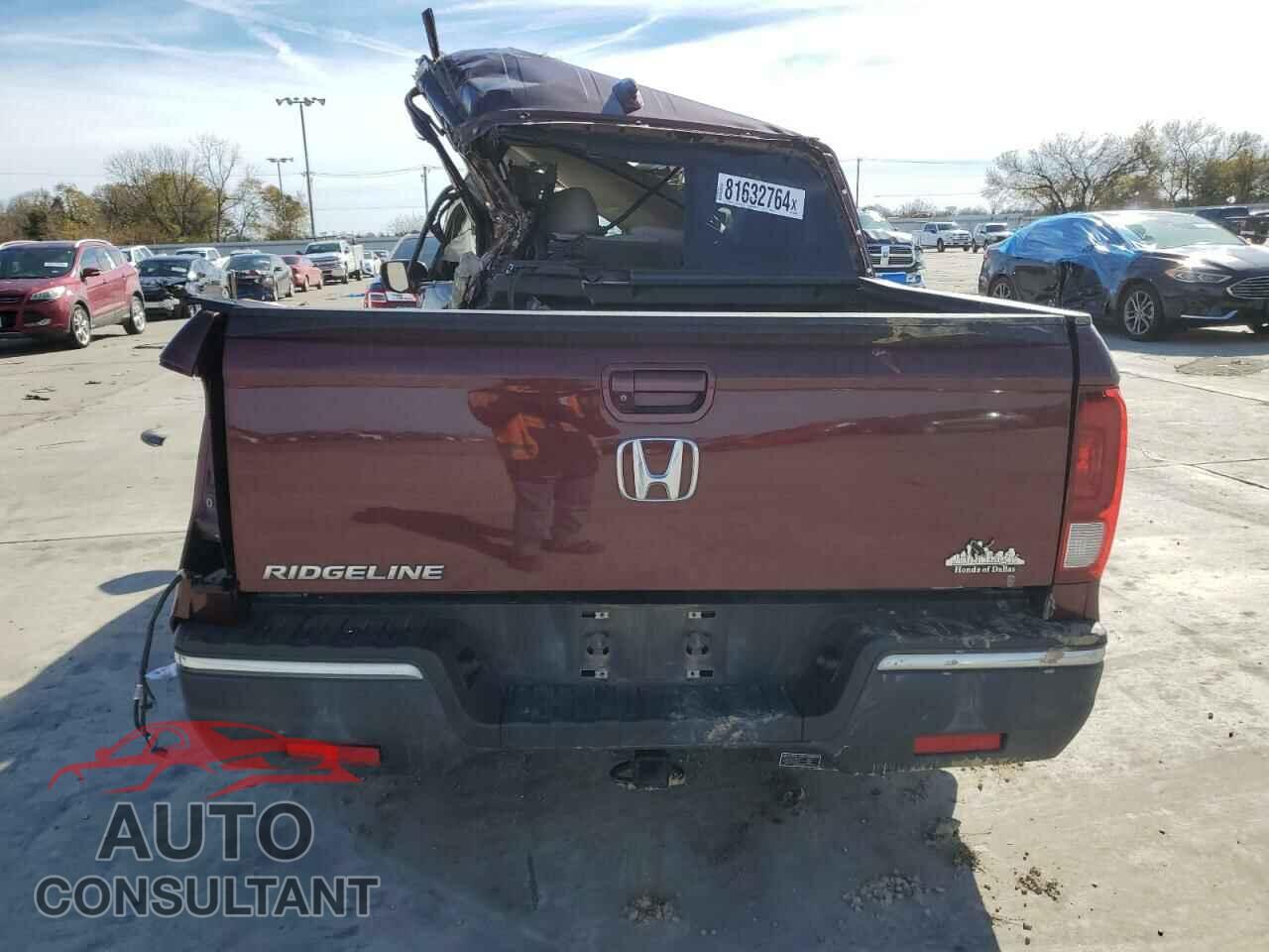 HONDA RIDGELINE 2019 - 5FPYK2F52KB001349