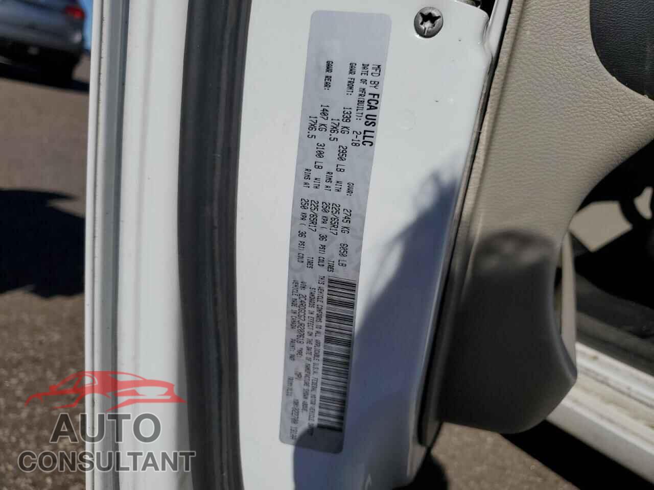 DODGE CARAVAN 2018 - 2C4RDGCG7JR207618