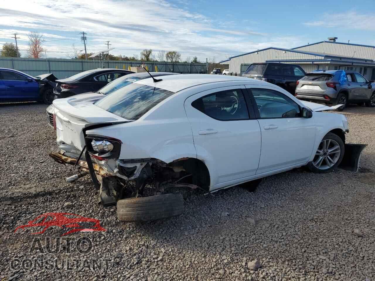 DODGE AVENGER 2013 - 1C3CDZAG8DN552098
