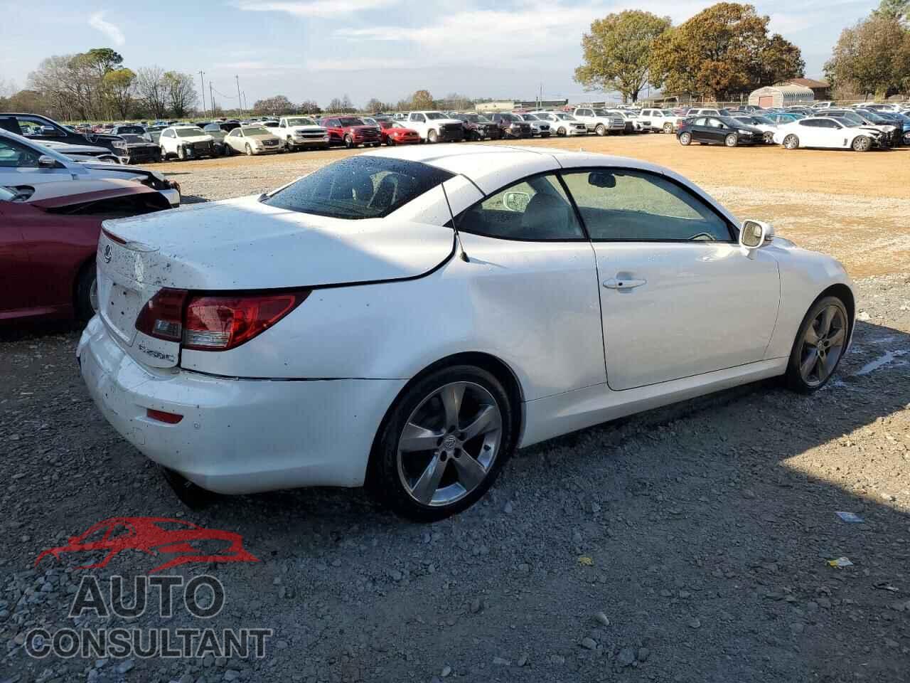 LEXUS IS 2011 - JTHFF2C22B2519140
