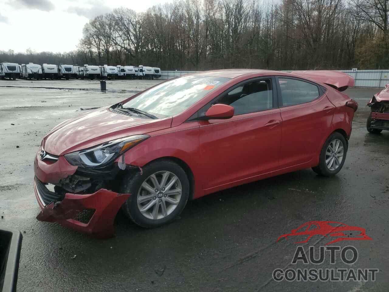 HYUNDAI ELANTRA 2014 - KMHDH4AE6EU148340