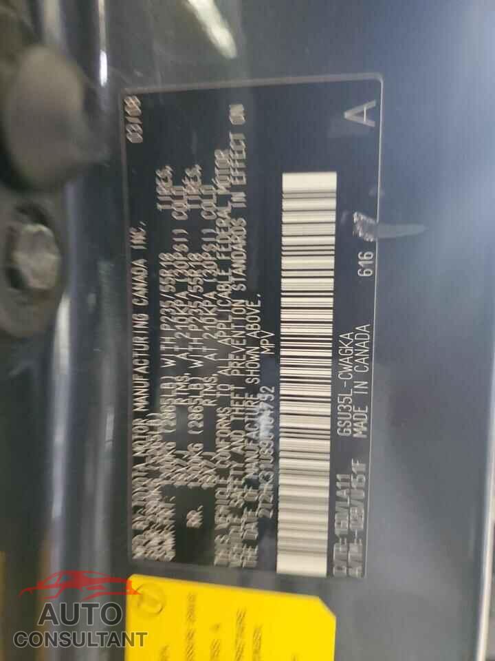 LEXUS RX350 2009 - 2T2HK31U89C104752