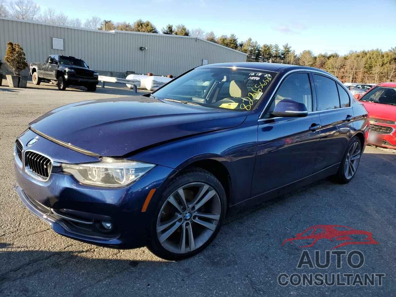 BMW 3 SERIES 2018 - WBA8B9G59JNU99224