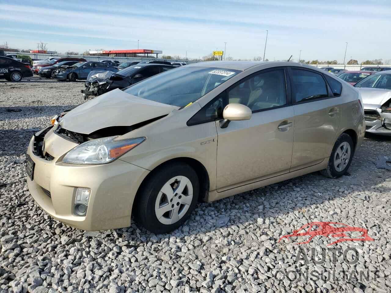 TOYOTA PRIUS 2010 - JTDKN3DU7A1311347