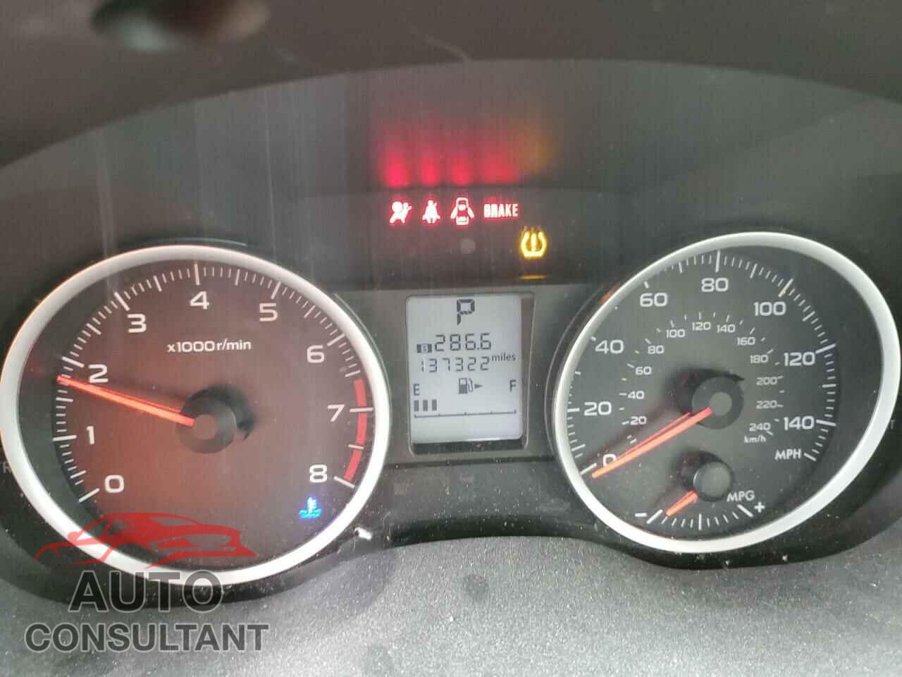 SUBARU XV 2013 - JF2GPACC1D2211211