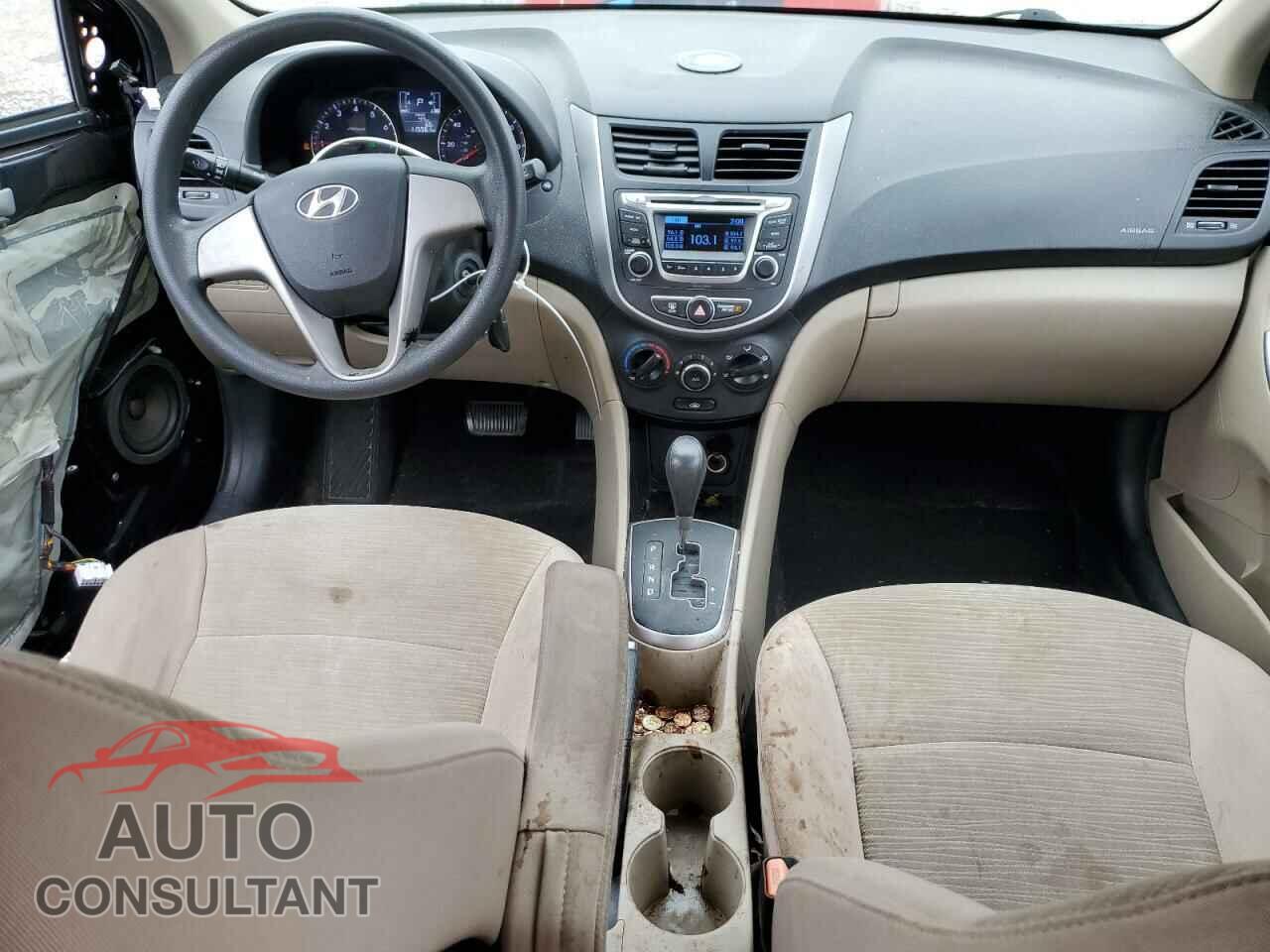 HYUNDAI ACCENT 2016 - KMHCT4AE5GU157141