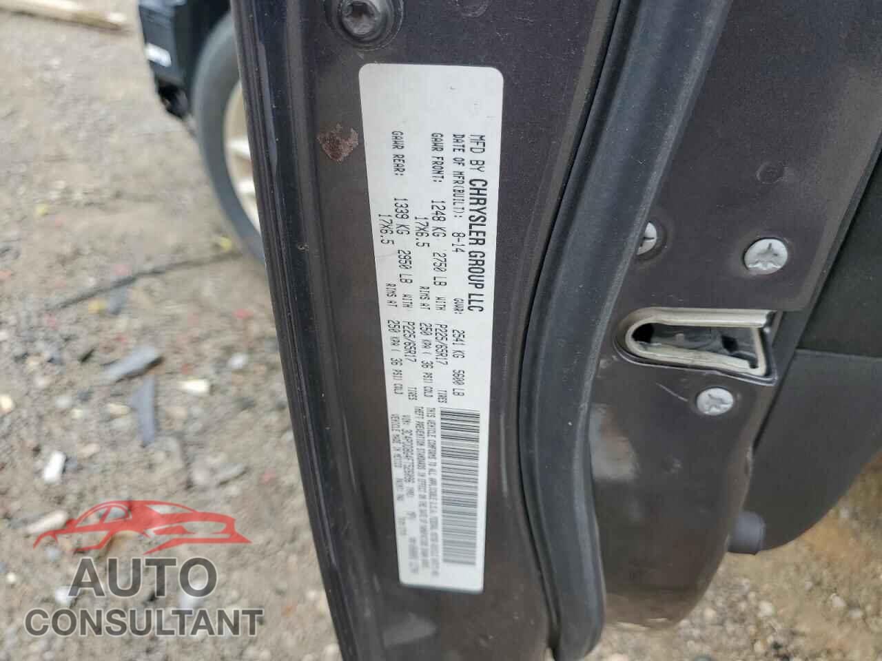 DODGE JOURNEY 2015 - 3C4PDDBG4FT526096