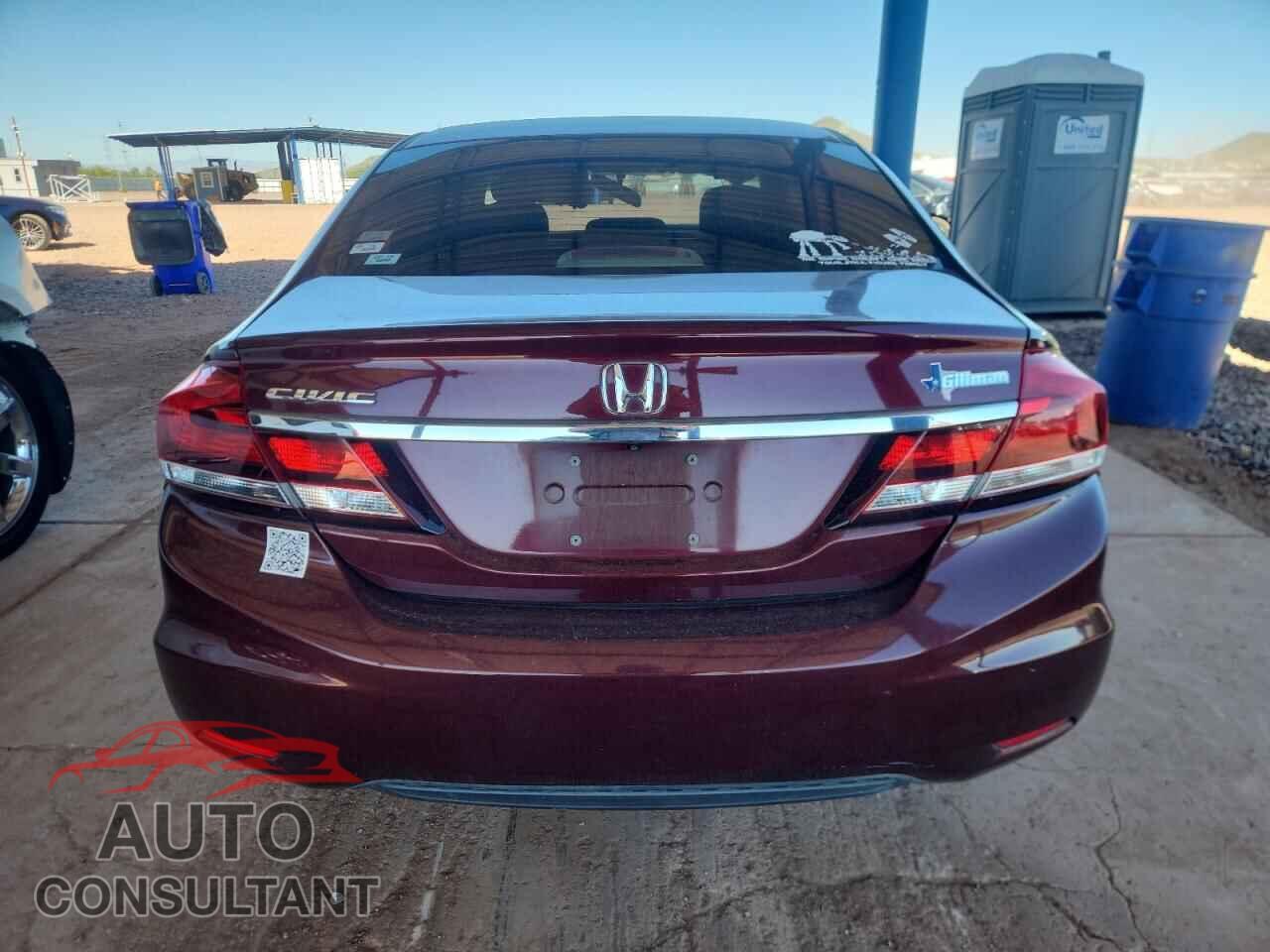 HONDA CIVIC 2013 - 2HGFB2F5XDH576393