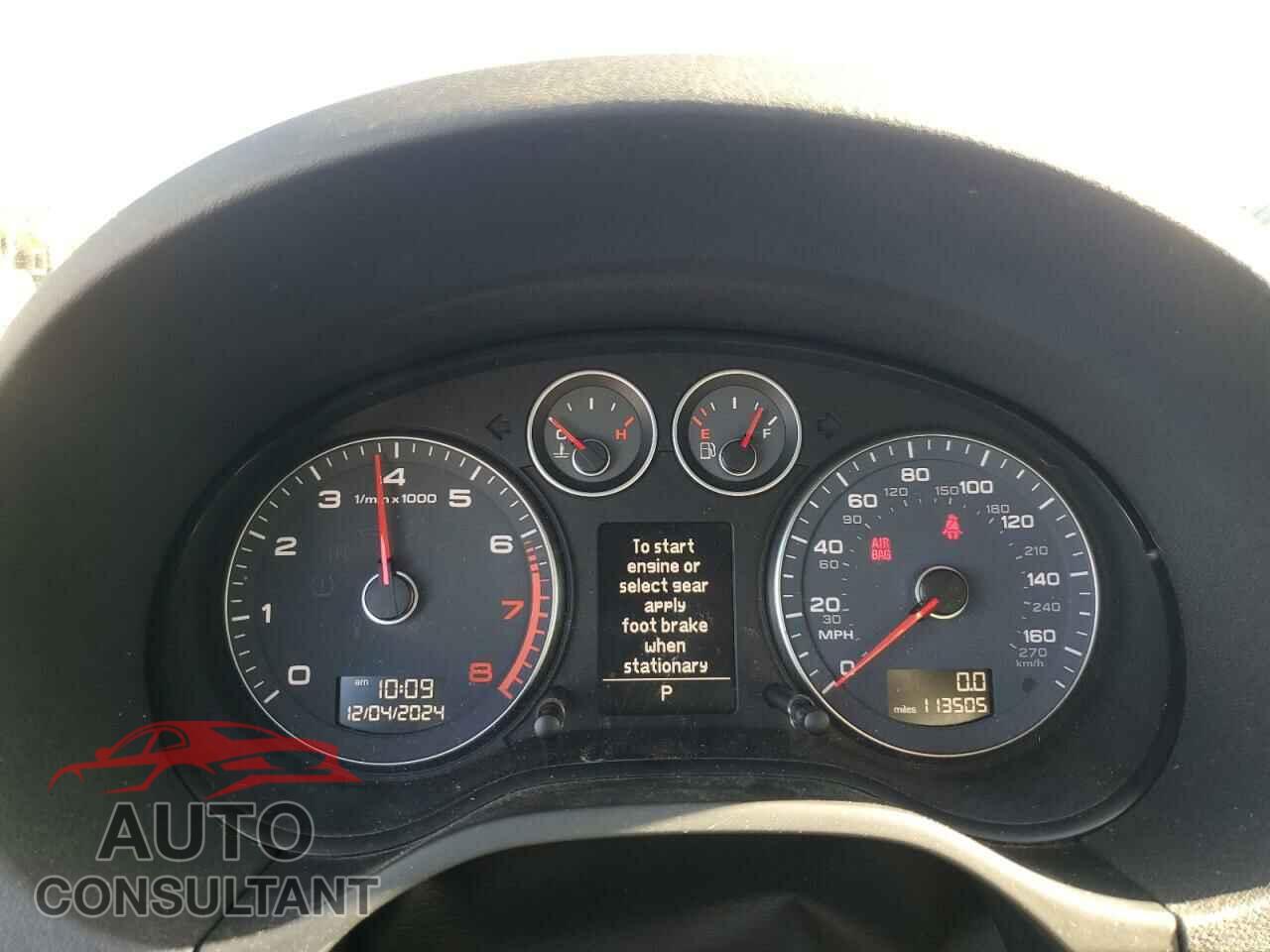 AUDI A3 2012 - WAUBEAFM9CA109532