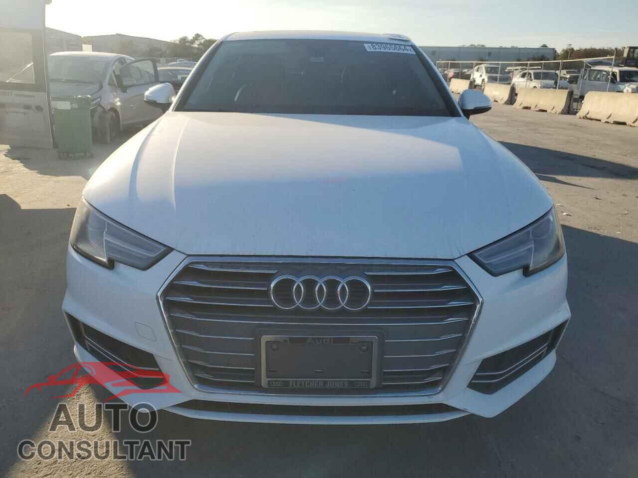 AUDI A4 2018 - WAUKMAF4XJA217514