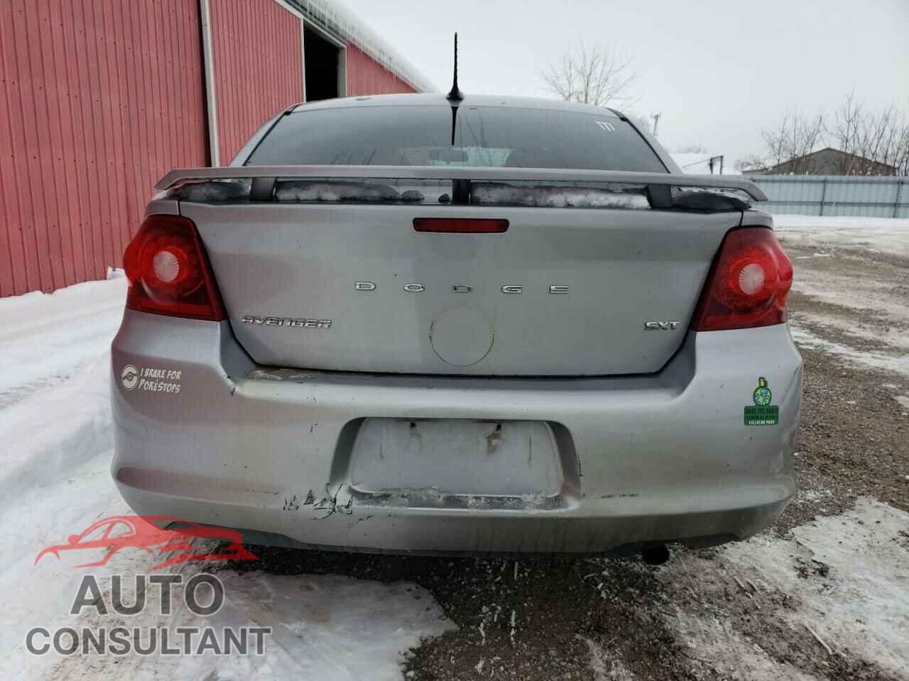 DODGE AVENGER 2013 - 1C3CDZCB2DN510639