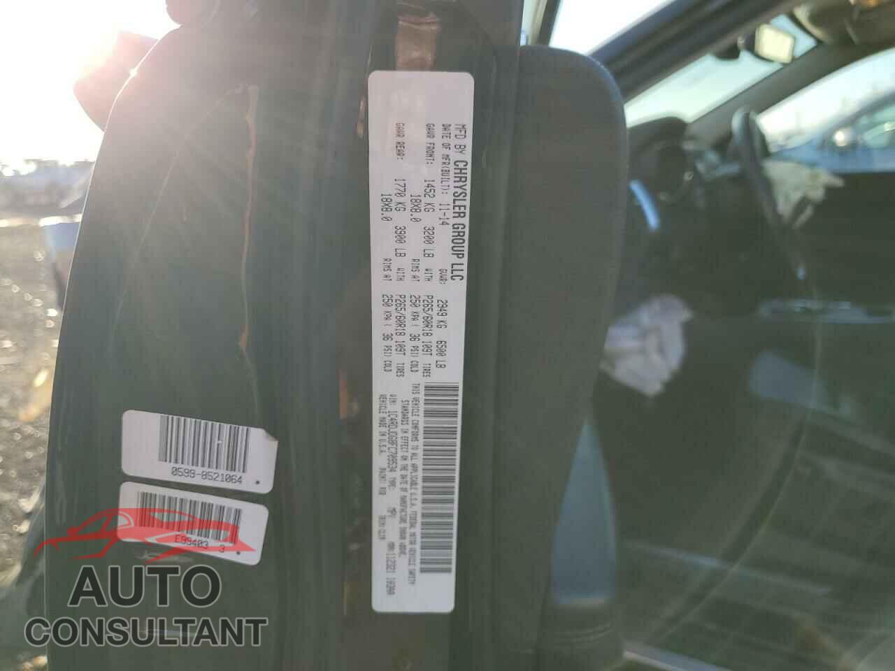 DODGE DURANGO 2015 - 1C4RDJDG8FC709534
