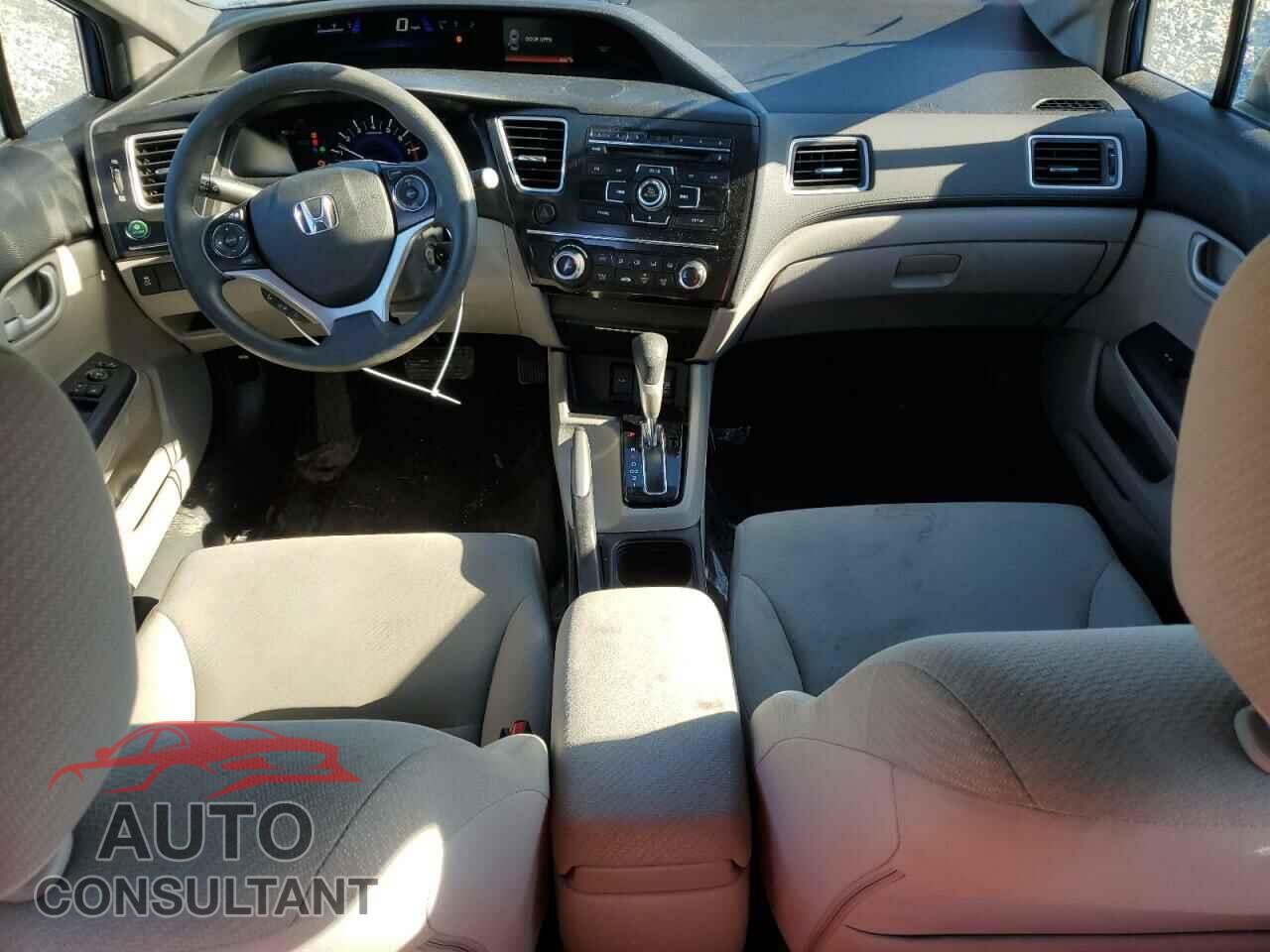 HONDA CIVIC 2013 - 19XFB2F57DE253798
