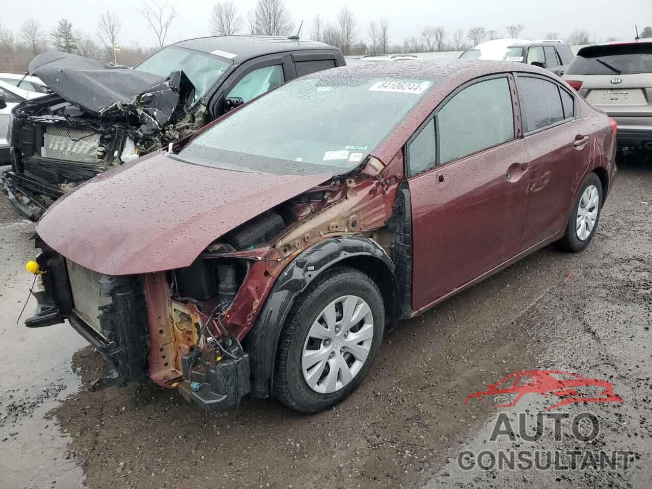 HONDA CIVIC 2012 - 2HGFB2F57CH553233