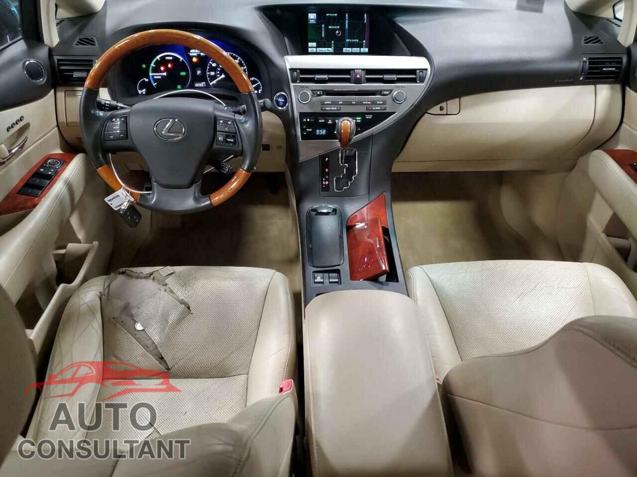 LEXUS RX450 2010 - JTJBC1BA1A2029571