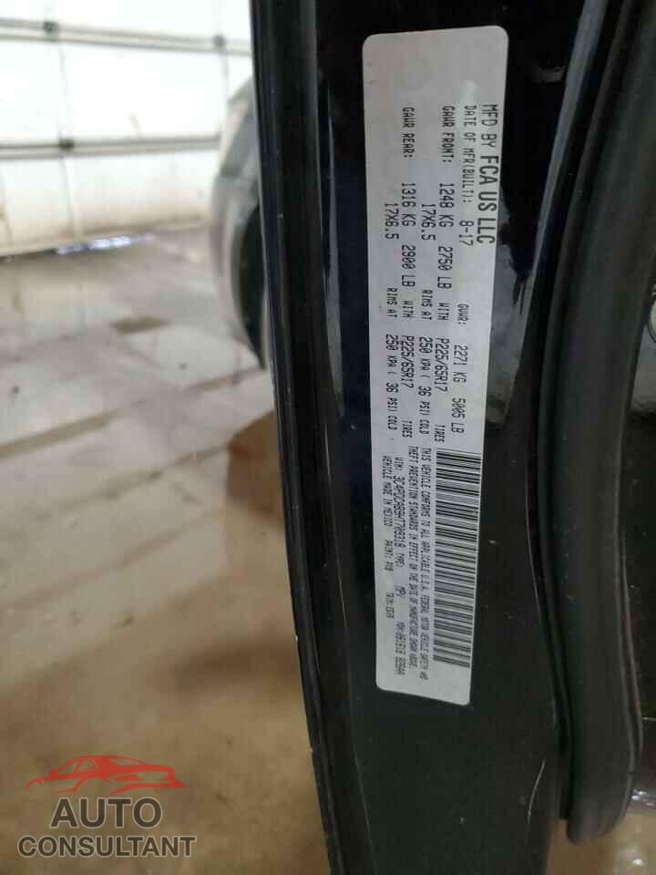 DODGE JOURNEY 2017 - 3C4PDCAB9HT709318