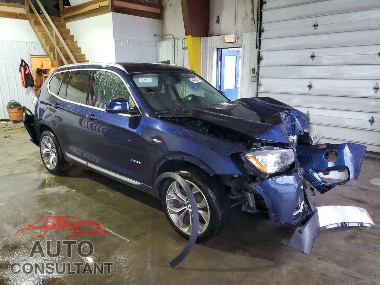 BMW X3 2016 - 5UXWX9C53G0D74082