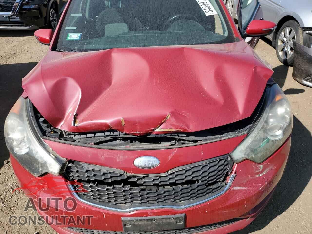 KIA FORTE 2014 - KNAFX4A80E5076567
