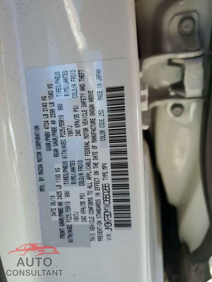 MAZDA CX-5 2019 - JM3KFBDM1K0660266