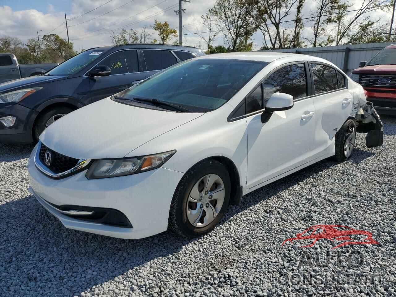 HONDA CIVIC 2013 - 19XFB2F54DE025824