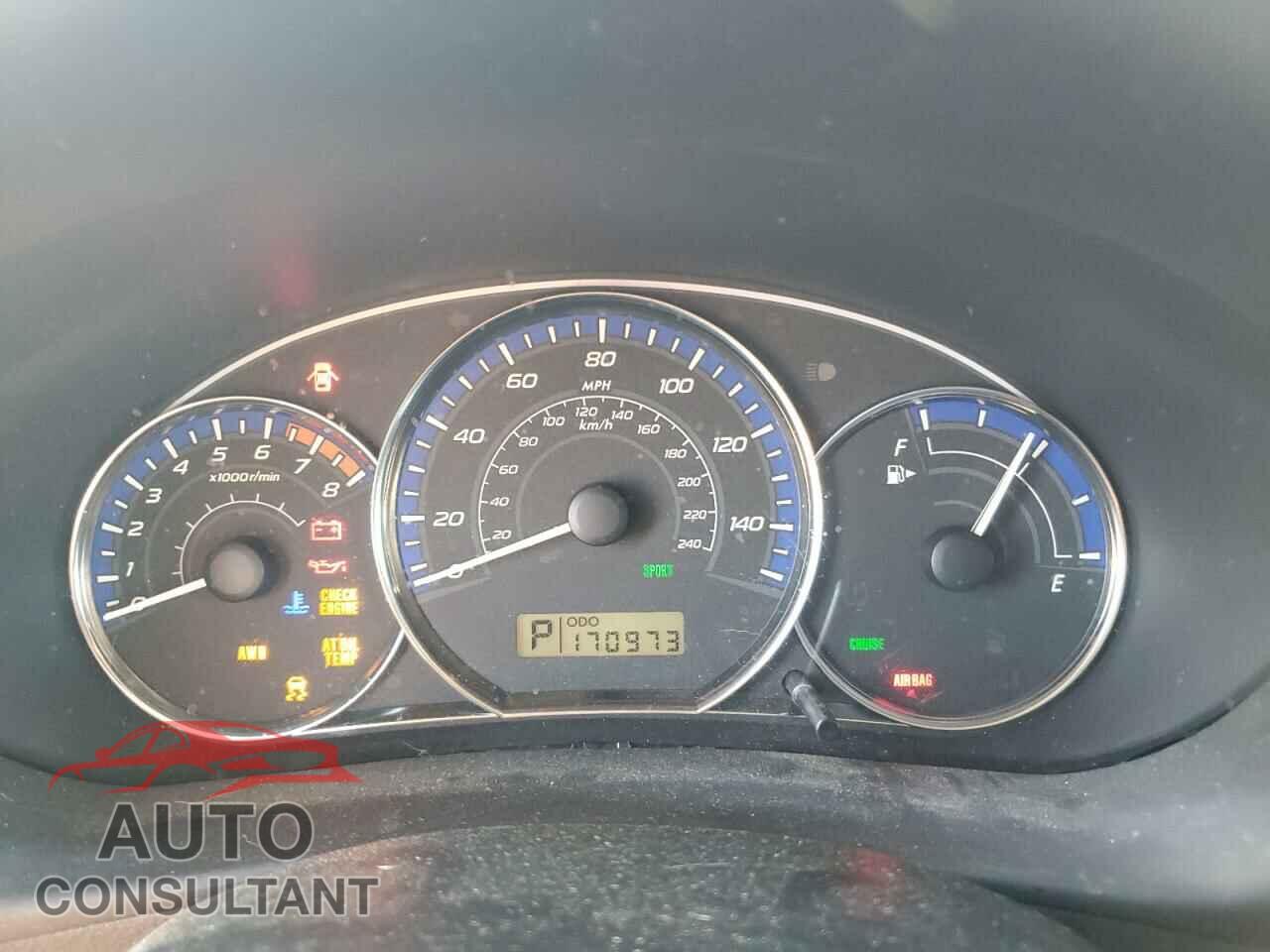 SUBARU FORESTER 2011 - JF2SHADC7BH783707