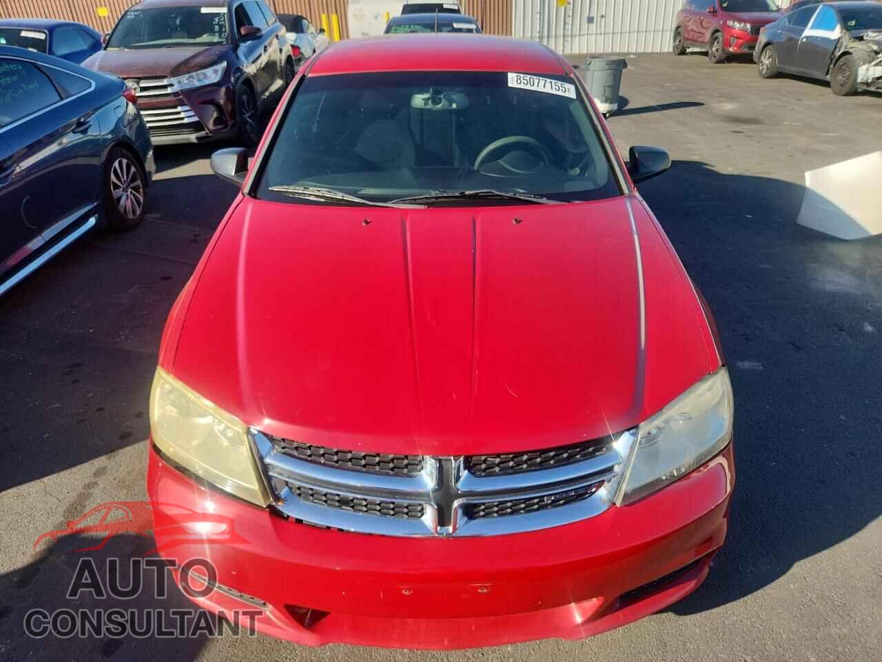 DODGE AVENGER 2013 - 1C3CDZAG8DN582069