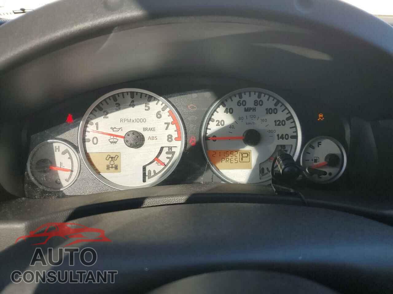 NISSAN FRONTIER 2012 - 1N6AD0EV5CC407356