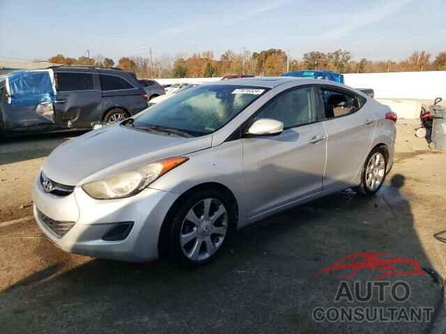 HYUNDAI ELANTRA 2013 - KMHDH4AE9DU561674