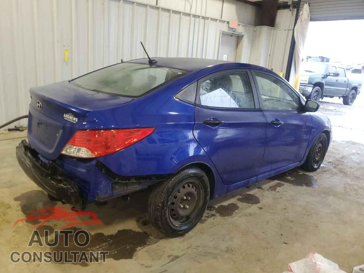 HYUNDAI ACCENT 2012 - KMHCT4AE6CU046480