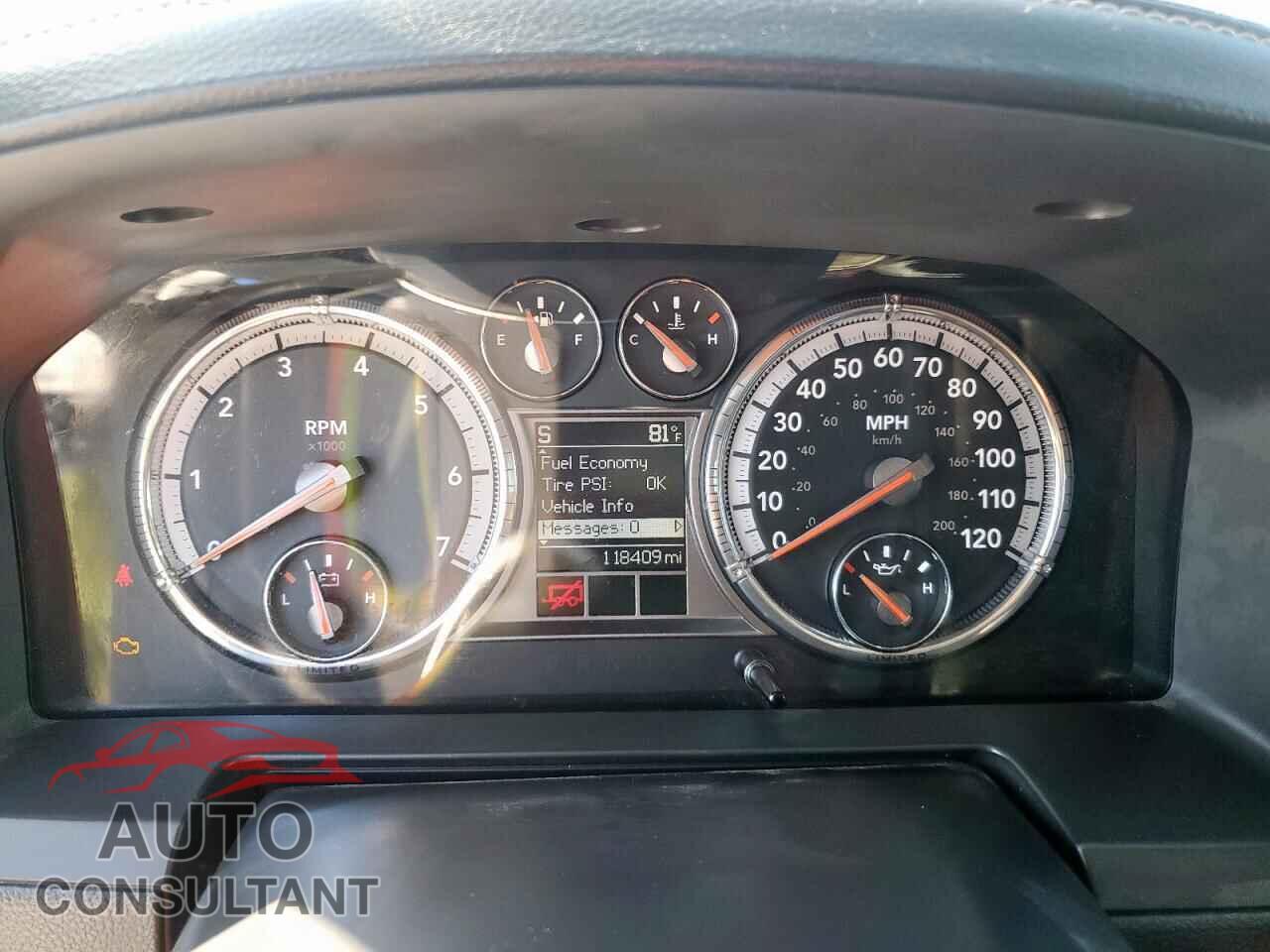 DODGE RAM 1500 2012 - 1C6RD7PT1CS325566