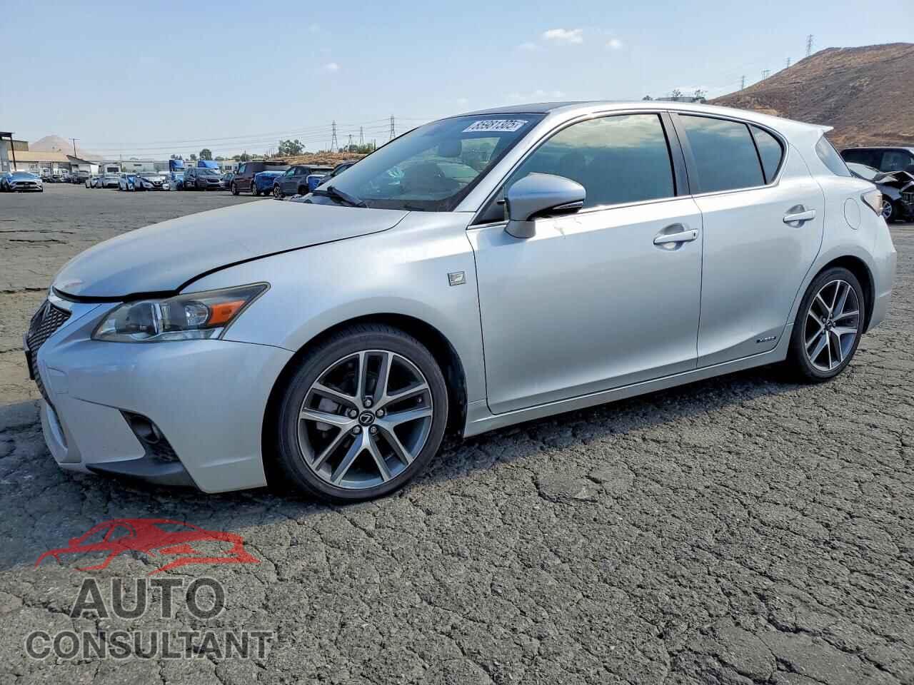 LEXUS CT 200 2015 - JTHKD5BHXF2225986