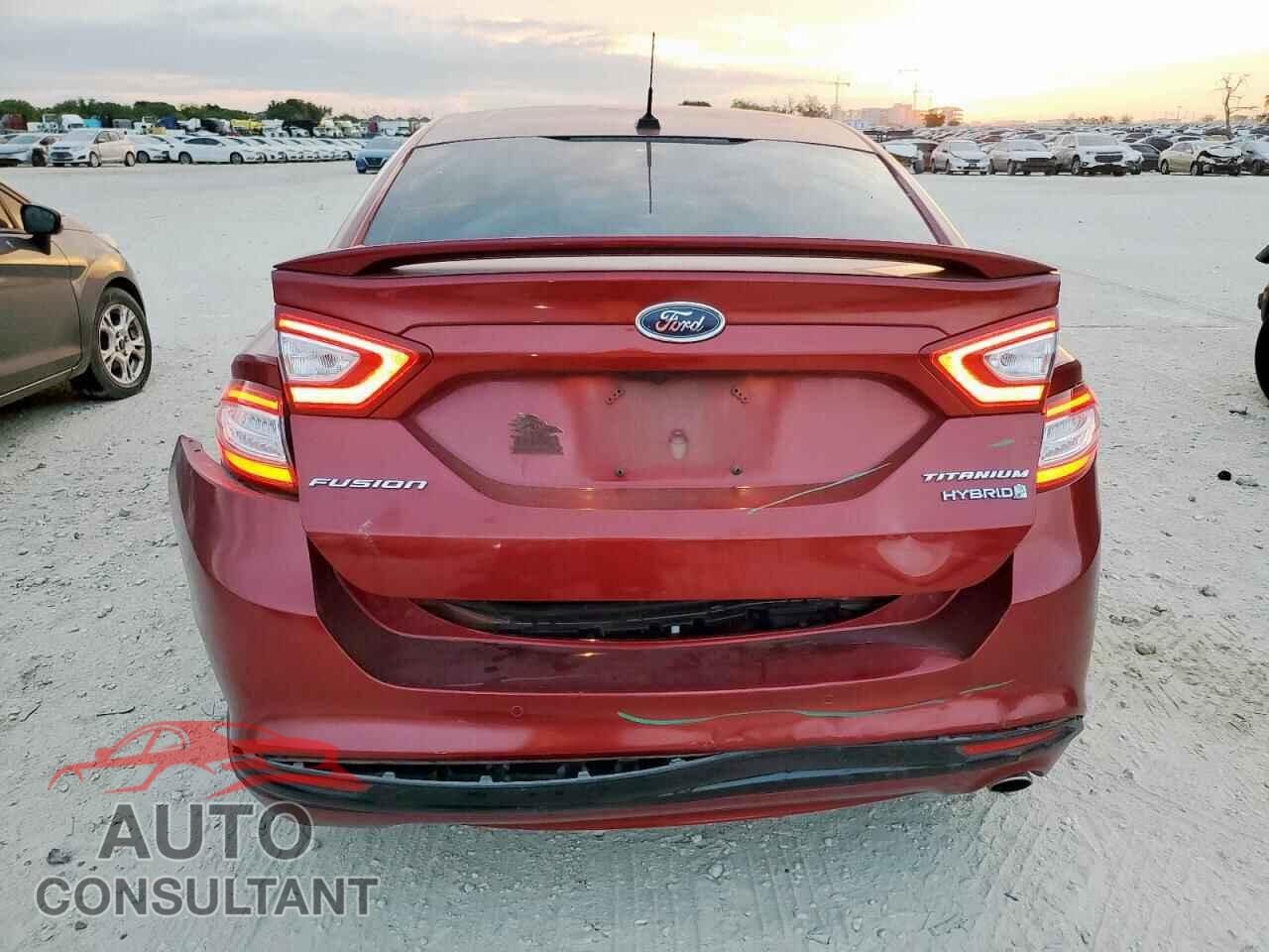FORD FUSION 2016 - 3FA6P0RU0GR191253
