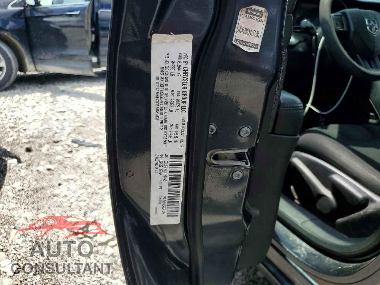 DODGE DART 2013 - 1C3CDFBA1DD171045