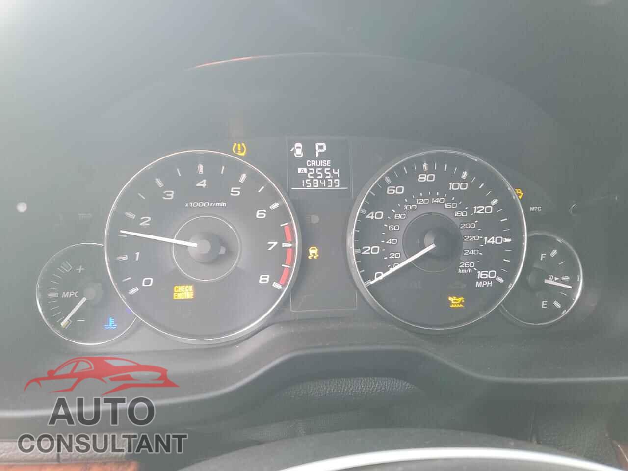 SUBARU OUTBACK 2012 - 4S4BRDLC1C2225690