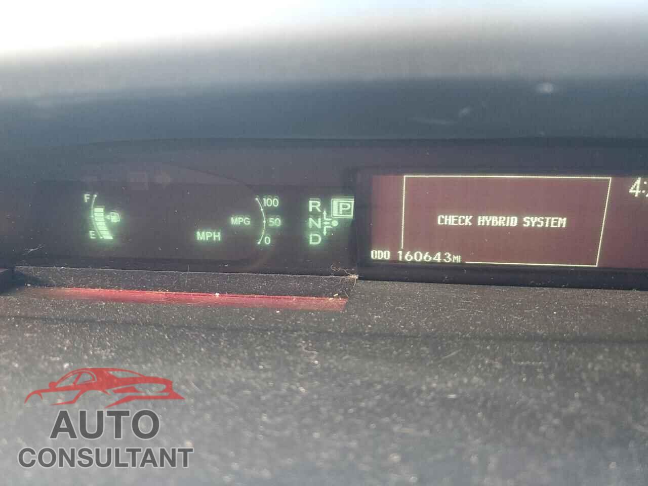 TOYOTA PRIUS 2010 - JTDKN3DU8A1173964