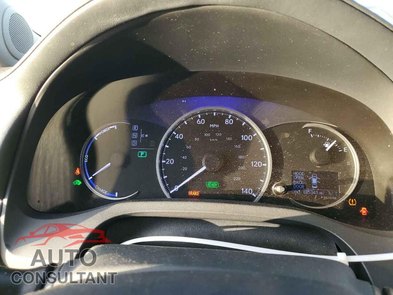 LEXUS CT 200 2012 - JTHKD5BH6C2069649
