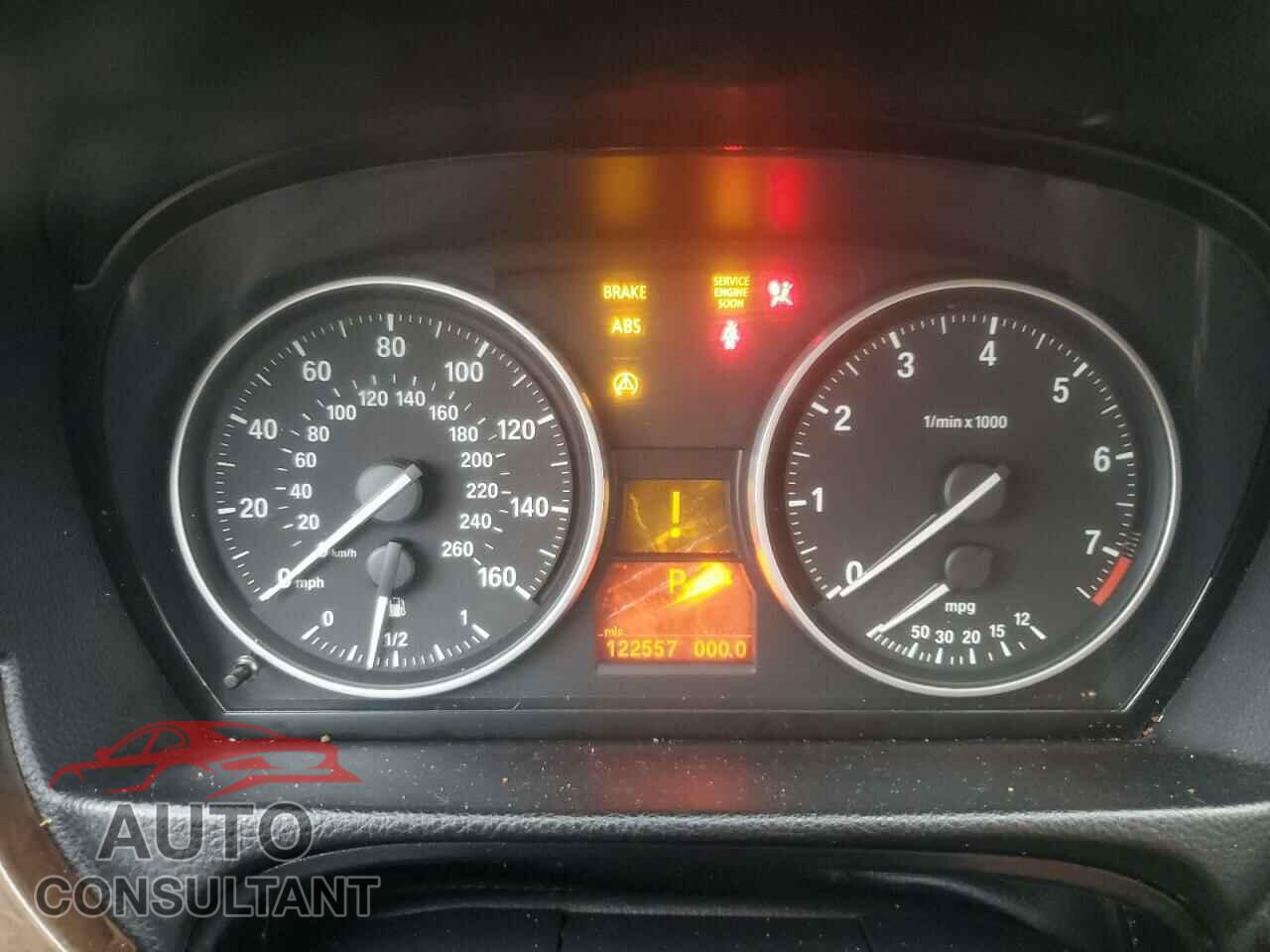 BMW 3 SERIES 2011 - WBAPH7C53BE678624