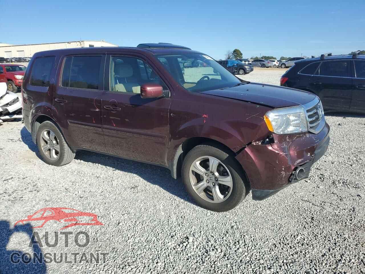 HONDA PILOT 2014 - 5FNYF3H5XEB021532
