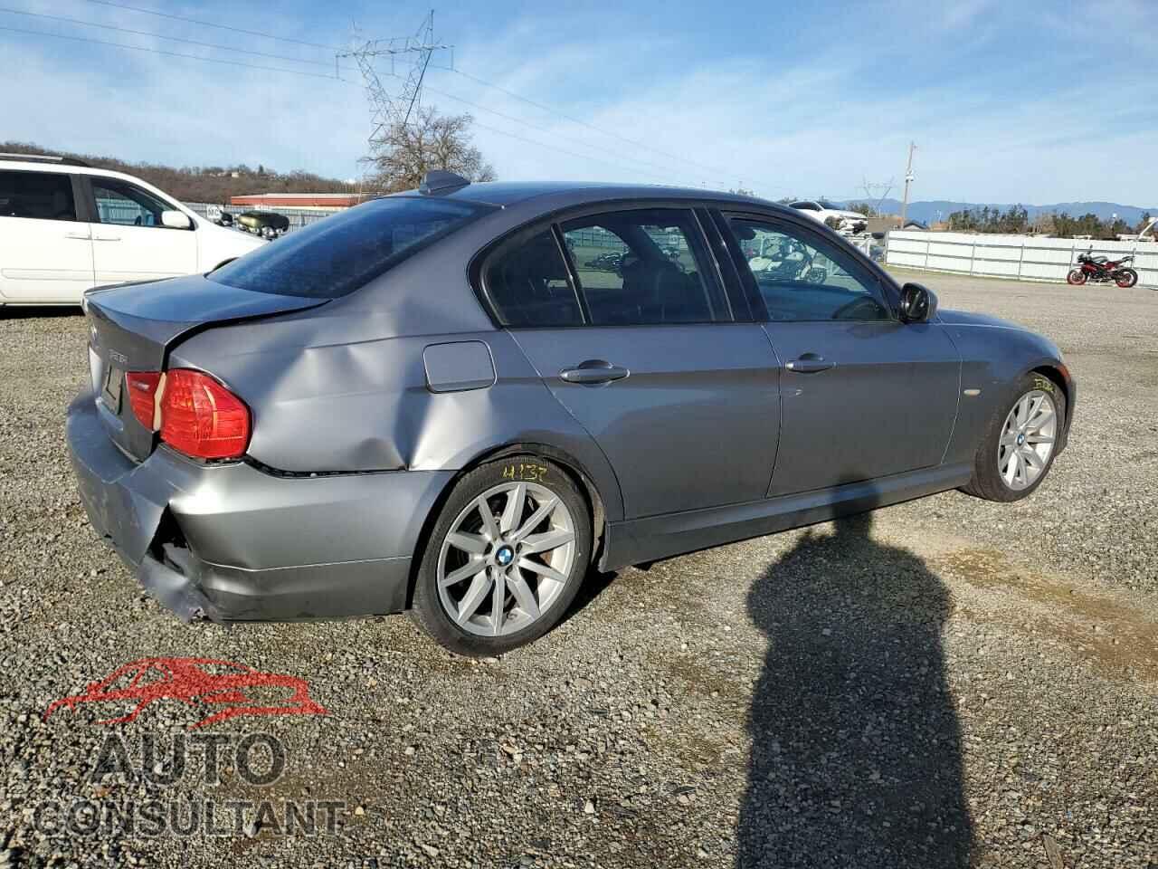 BMW 3 SERIES 2011 - WBAPH5G52BNM76372