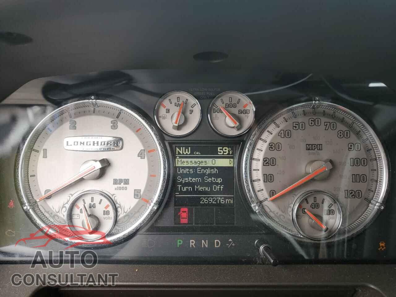 DODGE RAM 2500 2012 - 3C6UD5GL3CG182190